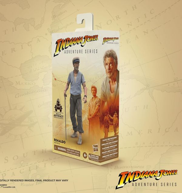 Indiana Jones Adventure Series Figura Renaldo (El dial del destino)