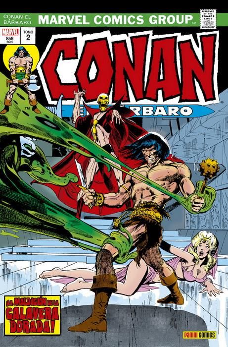 Conan el Bárbaro: La Etapa Marvel Original 02 ¡La maldición de la calavera dorada! (Marvel Omnibus)