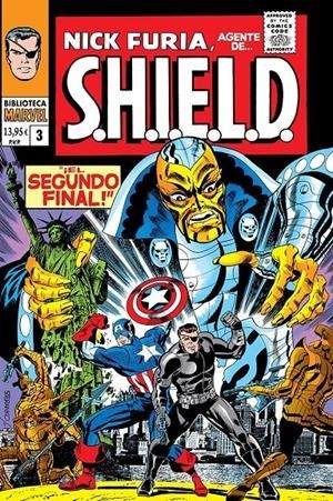 BIBLIOTECA MARVEL NICK FURIA, AGENTE DE S.H.I.E.L.D.  03 DE 1967