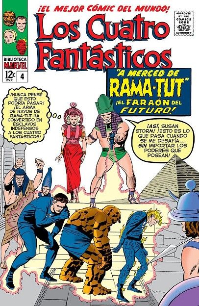 BIBLIOTECA MARVEL LOS 4 FANTÁSTICOS 04 DE 1963 A 1964