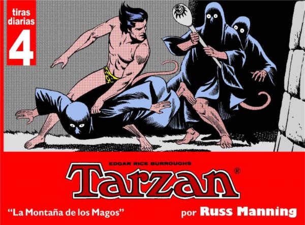 Tarzan. Tiras diarias 04 Las montañas de los magos