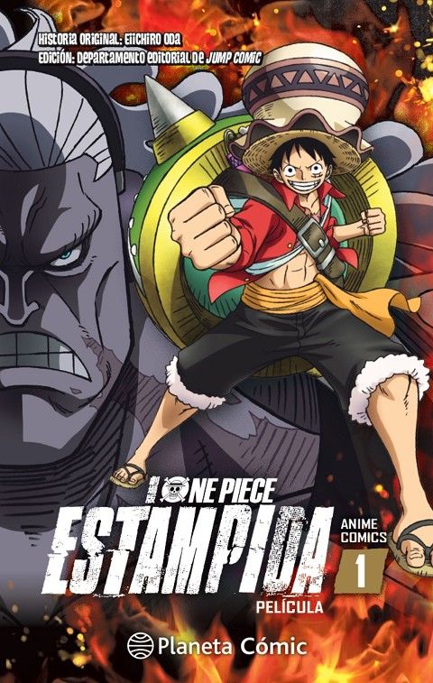 ONE PIECE ESTAMPIDA ANIME COMIC 01