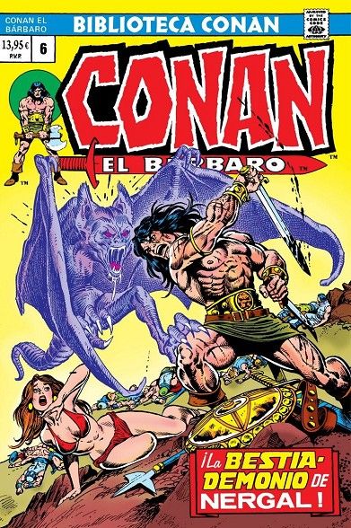 BIBLIOTECA CONAN EL BÁRBARO 06 DE 1973 A 1974