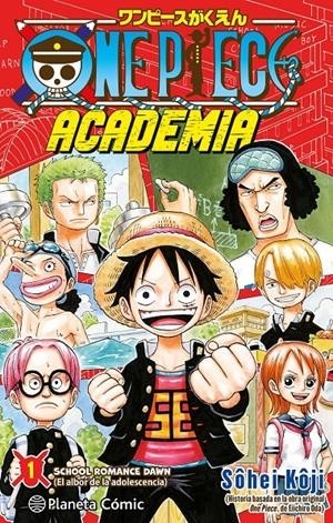 ONE PIECE ACADEMIA  01