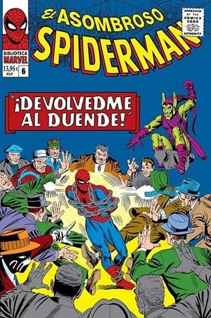 BIBLIOTECA MARVEL EL ASOMBROSO SPIDERMAN  06 DE 1965