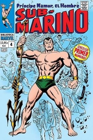 BIBLIOTECA MARVEL NAMOR, EL HOMBRE SUBMARINO  04 DE 1967 A 1968