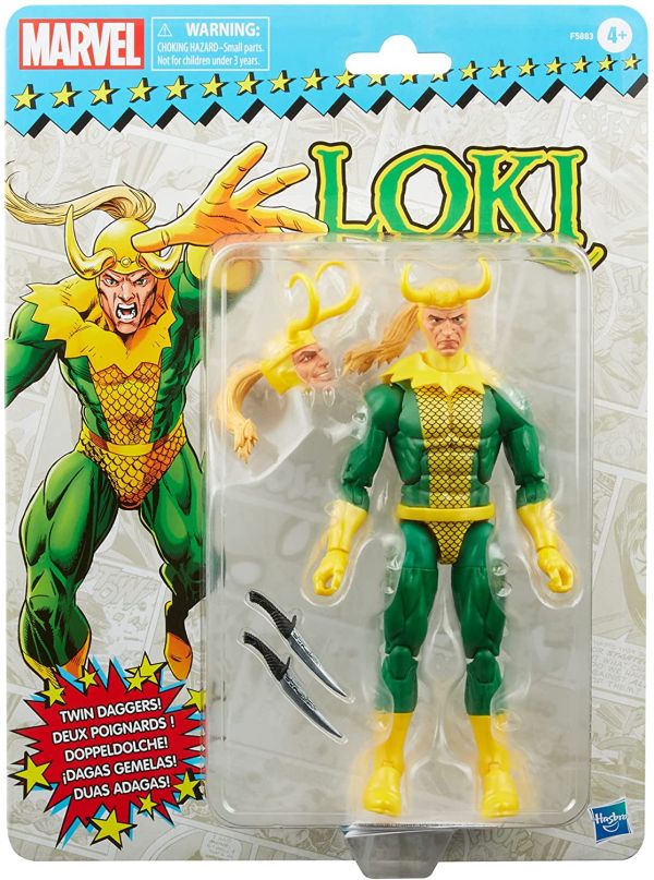 Marvel Legends Figura Loki Retro