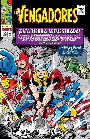 BIBLIOTECA MARVEL LOS VENGADORES 02 DE 1964 A 1965