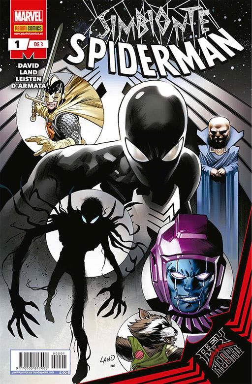 Rey de Negro: Simbionte Spiderman 01