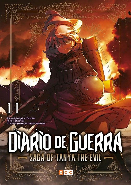 Diario de guerra - Saga of Tanya the evil 11