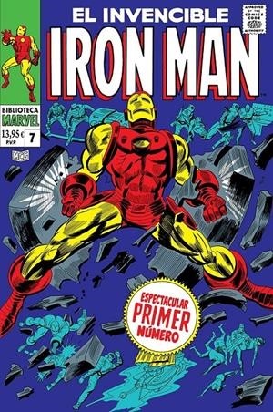 BIBLIOTECA MARVEL EL INVENCIBLE IRON MAN  07 DE 1968