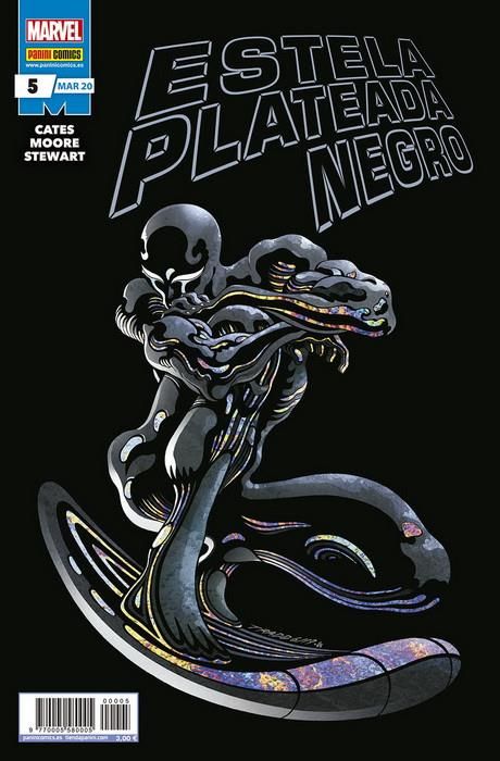 ESTELA PLATEDA: NEGRO 05