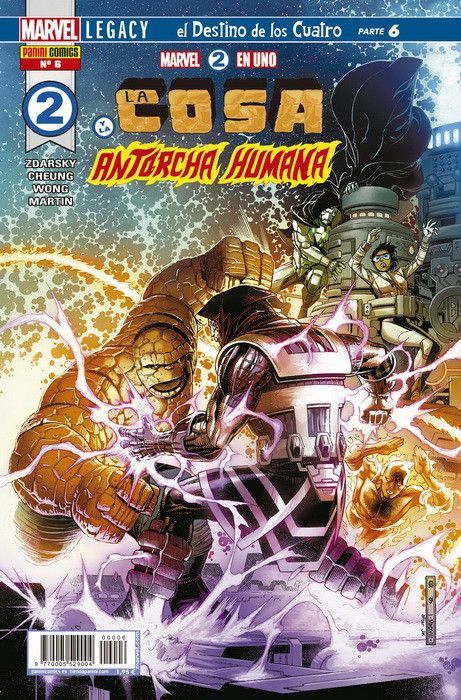 MARVEL 2 EN UNO: LA COSA Y LA ANTORCHA HUMANA 06