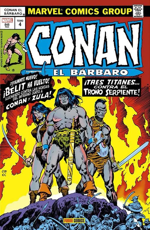 Conan el Bárbaro: La Etapa Marvel Original 04 (Marvel Omnibus)