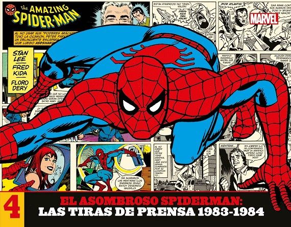 EL ASOMBROSO SPIDERMAN, LAS TIRAS DE PRENSA 04 1983-1984