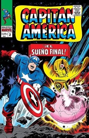 BIBLIOTECA MARVEL CAPITÁN AMÉRICA  02 DE 1965 A 1966