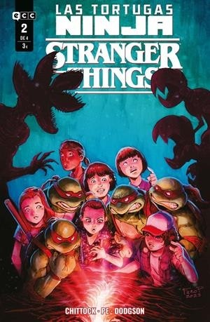 LAS TORTUGAS NINJA / STRANGER THINGS  02