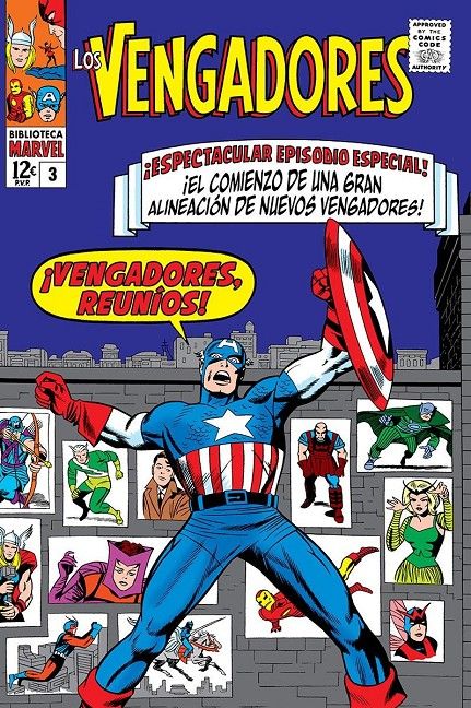 BIBLIOTECA MARVEL LOS VENGADORES 03 1965