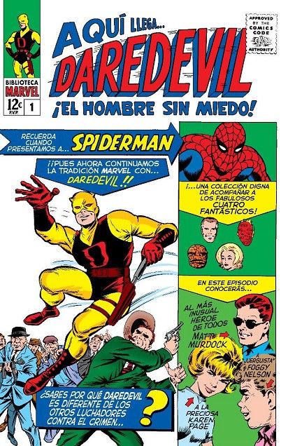 BIBLIOTECA MARVEL DAREDEVIL 01 DE 1964 A 1965