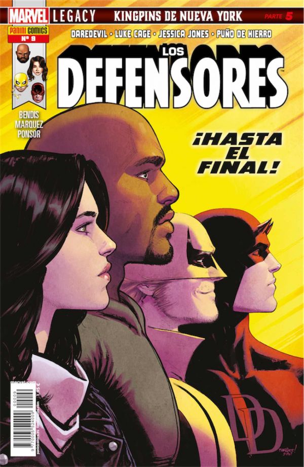 LOS DEFENSORES 09  (ÚLTIMO NÚMERO)