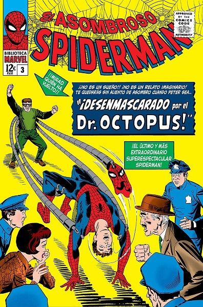 BIBLIOTECA MARVEL EL ASOMBROSO SPIDERMAN 03 1964