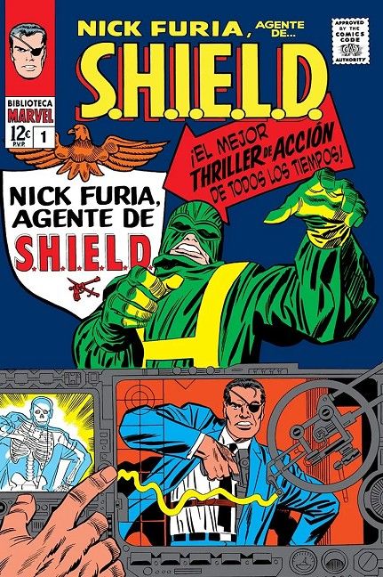 BIBLIOTECA MARVEL NICK FURIA, AGENTE DE S.H.I.E.L.D. 01 1965-66