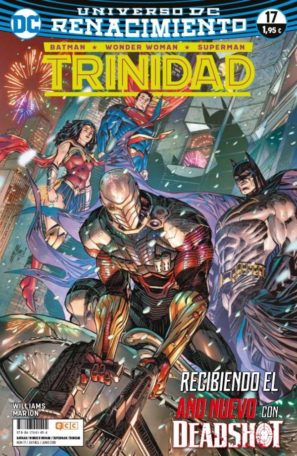 Batman/Wonder Woman/Superman: Trinidad núm. 17 (Renacimiento)