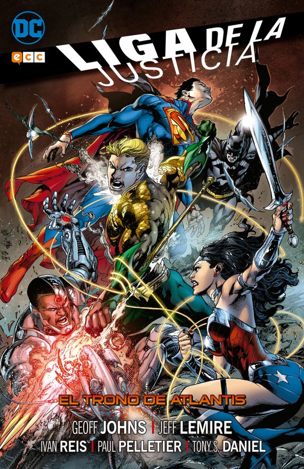 LIGA DE LA JUSTICIA DE GEOFF JOHNS 03: EL TRONO DE ATLANTIS