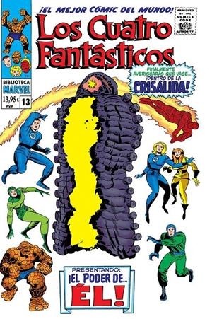BIBLIOTECA MARVEL LOS 4 FANTÁSTICOS  13 DE 1967