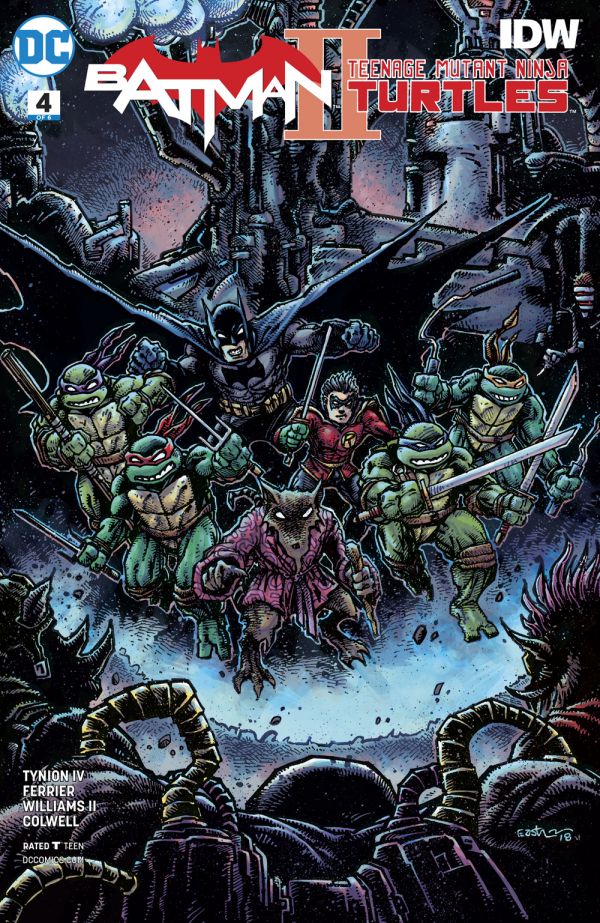 BATMAN TEENAGE MUTANT NINJA TURTLES II #4 (OF 6) VAR ED