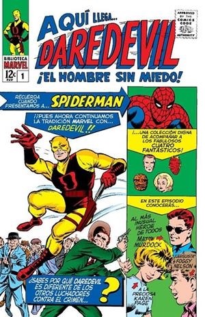 PACK BIBLIOTECA MARVEL DAREDEVIL  01 A 02 DE 1964 A 1966 PROMOCIÓN RELANZAMIENTO