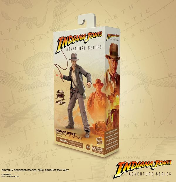 Figura Indiana Jones Adventure Series: Raiders of the Lost Ark Figura Indiana Jones 15 cm
