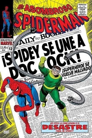 BIBLIOTECA MARVEL EL ASOMBROSO SPIDERMAN  12 DE 1967-1968