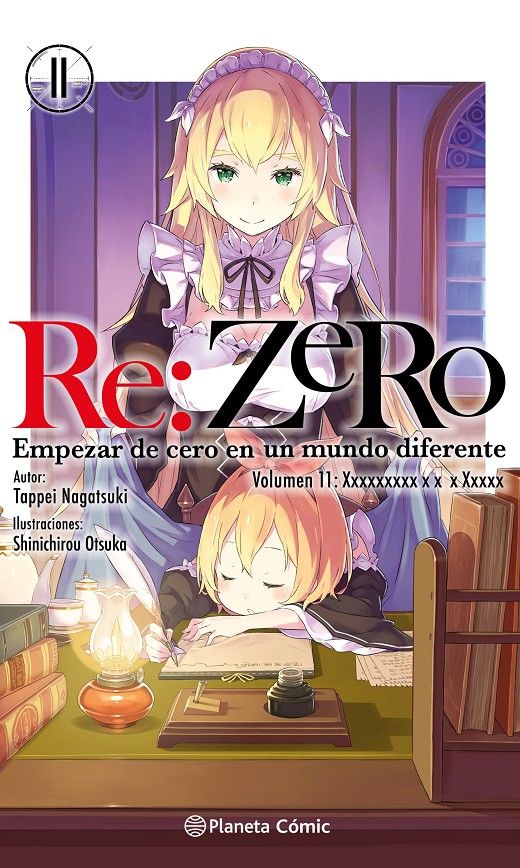 RE:ZERO NOVELA 11 EMPEZAR DE CERO EN UN MUNDO DIFERENTE