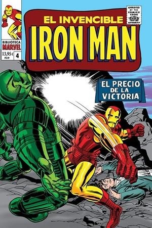 BIBLIOTECA MARVEL EL INVENCIBLE IRON MAN  04 DE 1965 A 1966