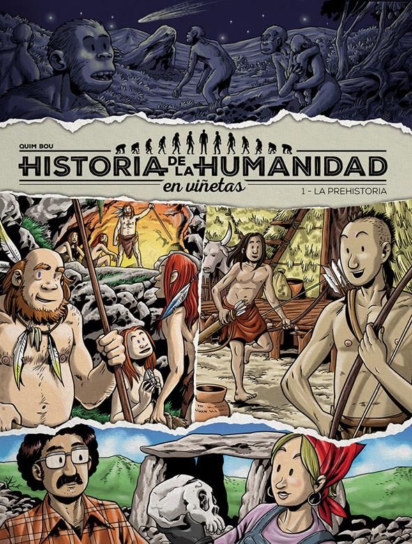 Historia de la humanidad en viñetas 1: La prehistoria