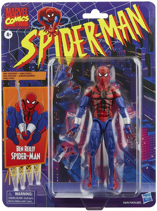 Marvel Legends Figura Ben Reilly Spider-Man Retro