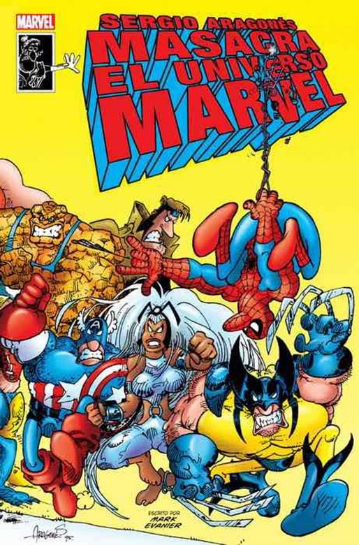Sergio Aragonés masacra el Universo Marvel