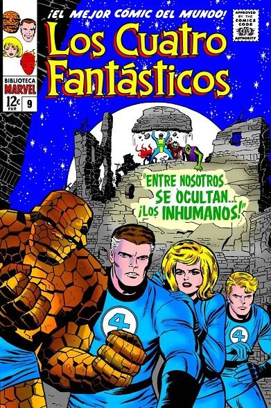 BIBLIOTECA MARVEL LOS 4 FANTÁSTICOS 09 1965-1966