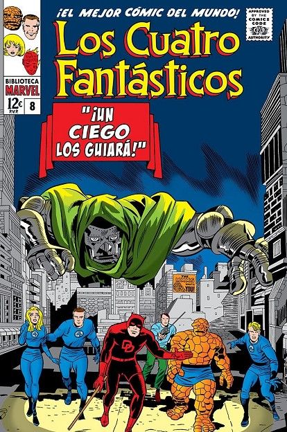 BIBLIOTECA MARVEL LOS 4 FANTÁSTICOS 08 1965