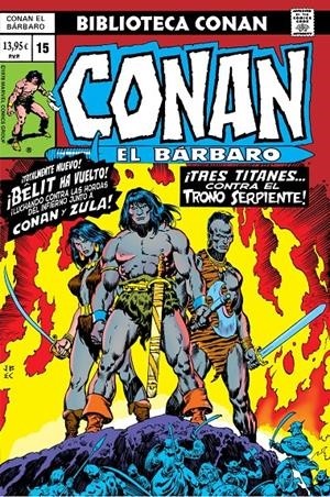 BIBLIOTECA CONAN EL BÁRBARO  15 DE 1978